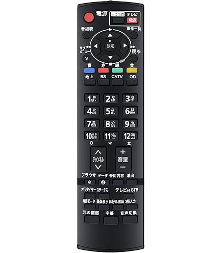 Amazon | Panasonic CATV 用 純正リモコン 対応機種：TZ-LS200P,TZ